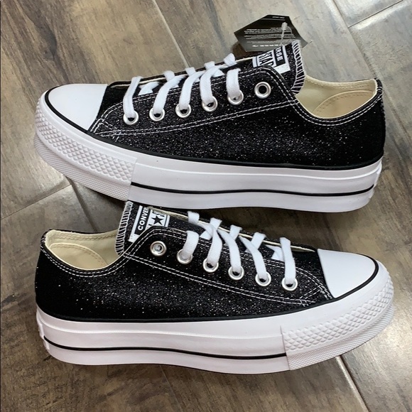 CONVERSE CTAS LIFT OX PLATFORM black/white/black - Picture 15 of 16